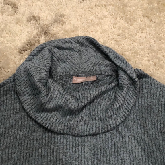 Chico’s cowl neck tunic - Picture 2 of 9